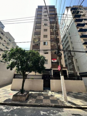 Apto 50m da praia Gonzaguinha São Vicente Edifício Estrela do Mar